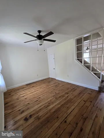 wooden floor in an empty room