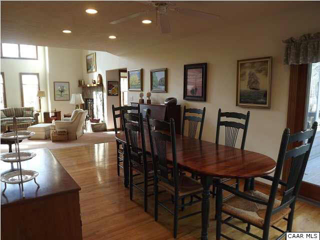 61 Dogleg Road Palmyra, VA 22963 - Photo 15 of 39 a view of a dining room with furniture
