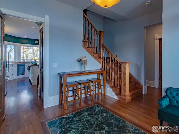 wooden floor in a gallery
