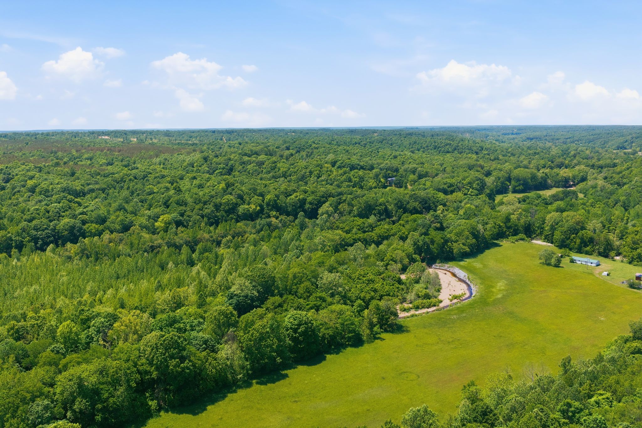 1490 Upper Standing Rock Road Dover, TN 37058 - Photo 6 of 26 a view of a big yard with lots of green space and deers