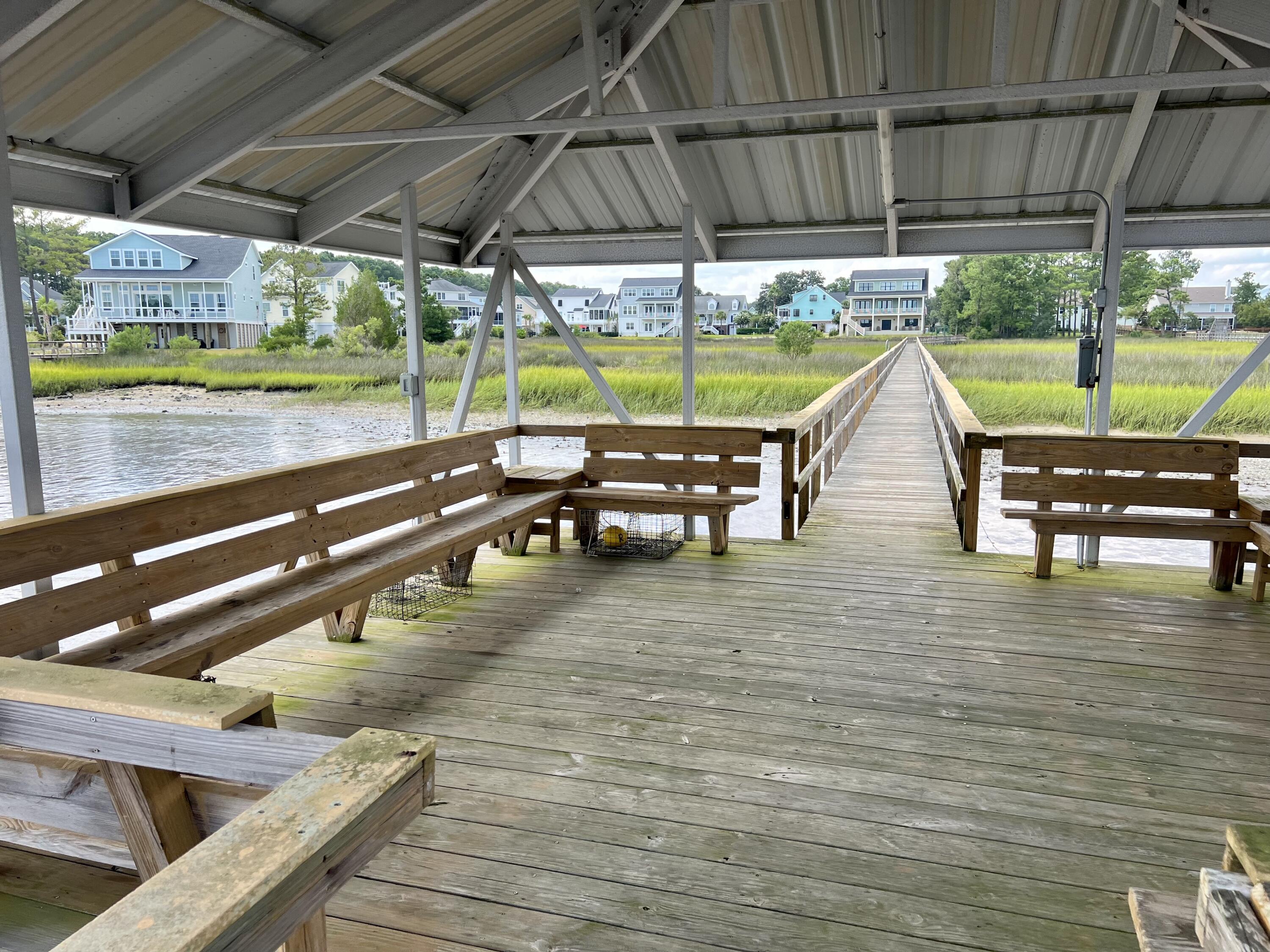 1176 Rivers Reach Drive Wando, SC 29492 - Photo 39 of 42 Community Dock Seating