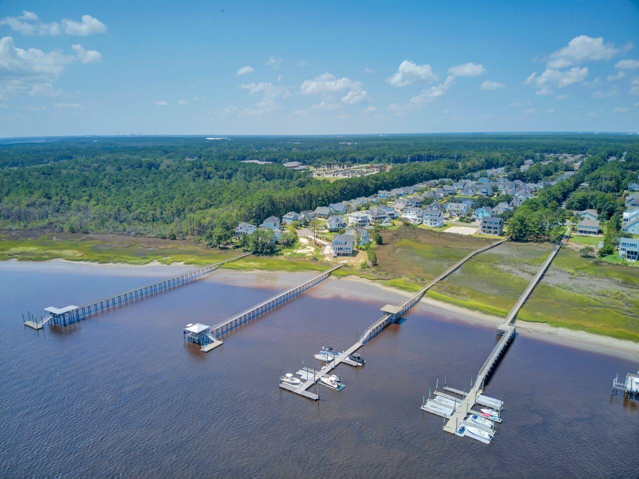 1176 Rivers Reach Drive Wando, SC 29492 - Photo 4 of 42 Aerial View of Community Dock