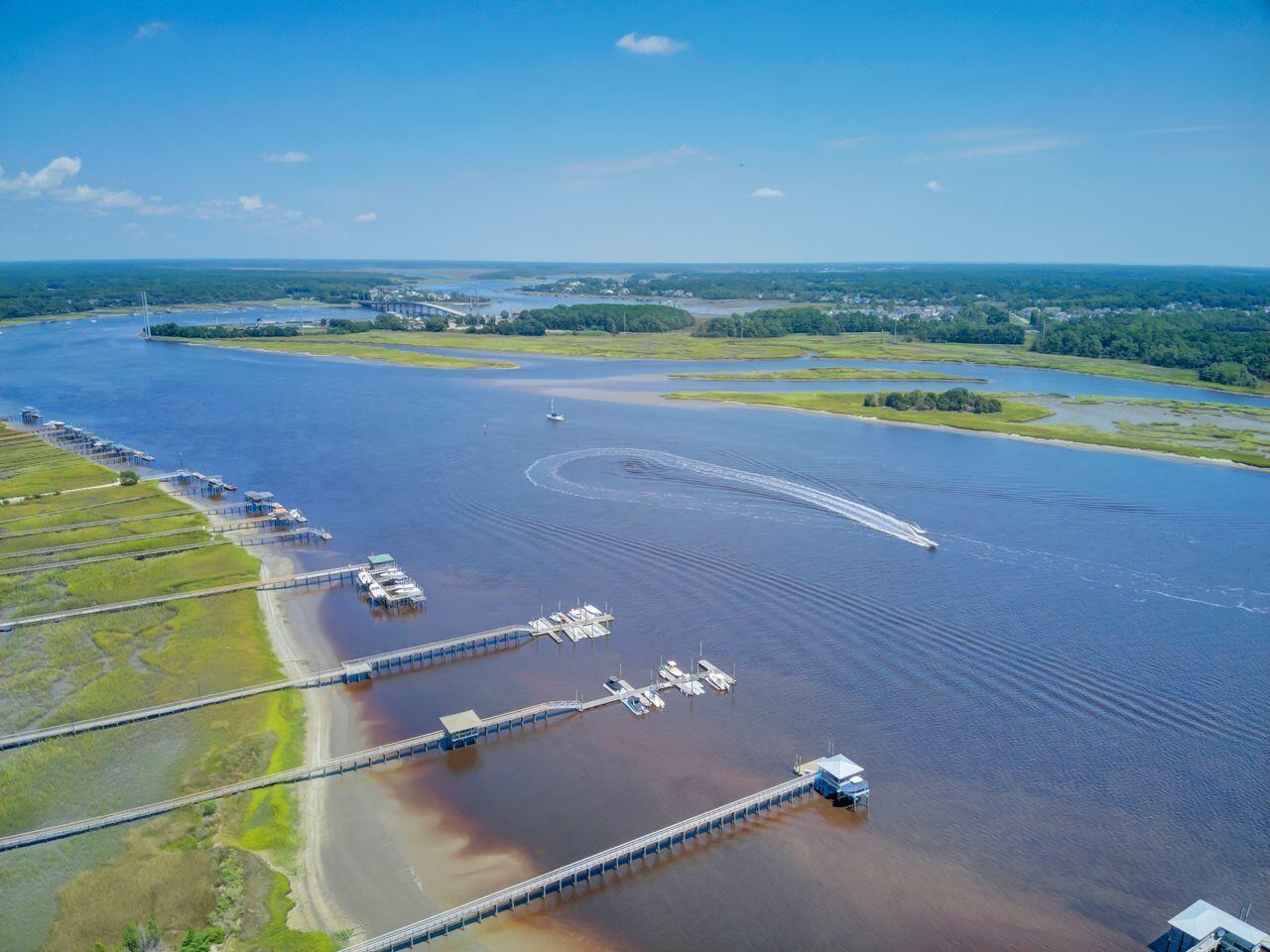 1176 Rivers Reach Drive Wando, SC 29492 - Photo 41 of 42 Aerial View of Wando River Commuity Dock