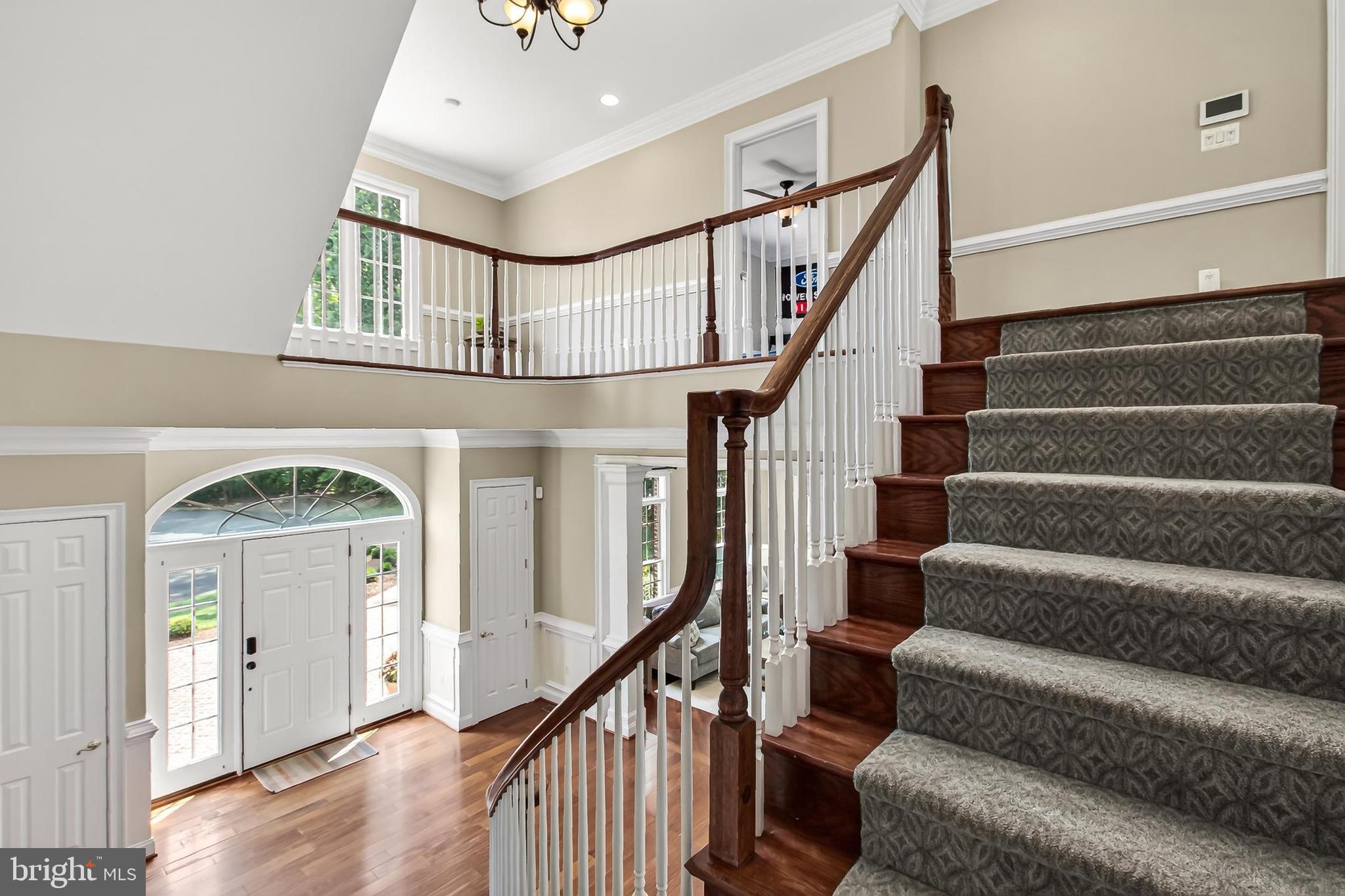 8836 Rommel Drive Lorton, VA 22079 - Photo 38 of 133 Dual Staircases to upper level
