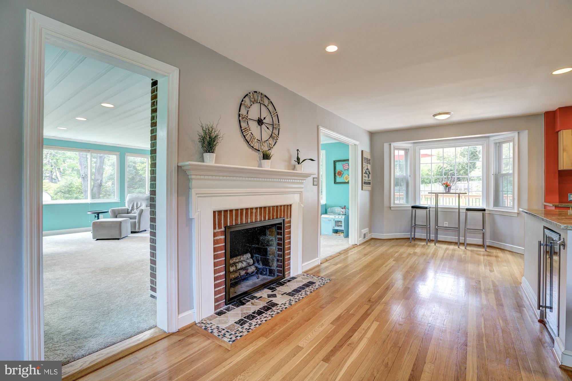 15400 Layhill Road Silver Spring, MD 20906 - Photo 4 of 42 Wood burning fireplace (1 of 2!)