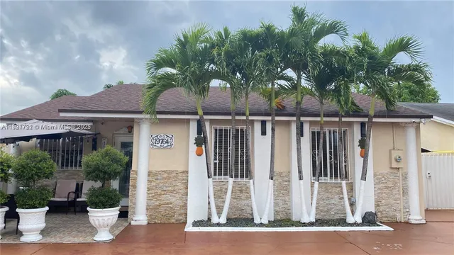 a balcony with furniture and a couch