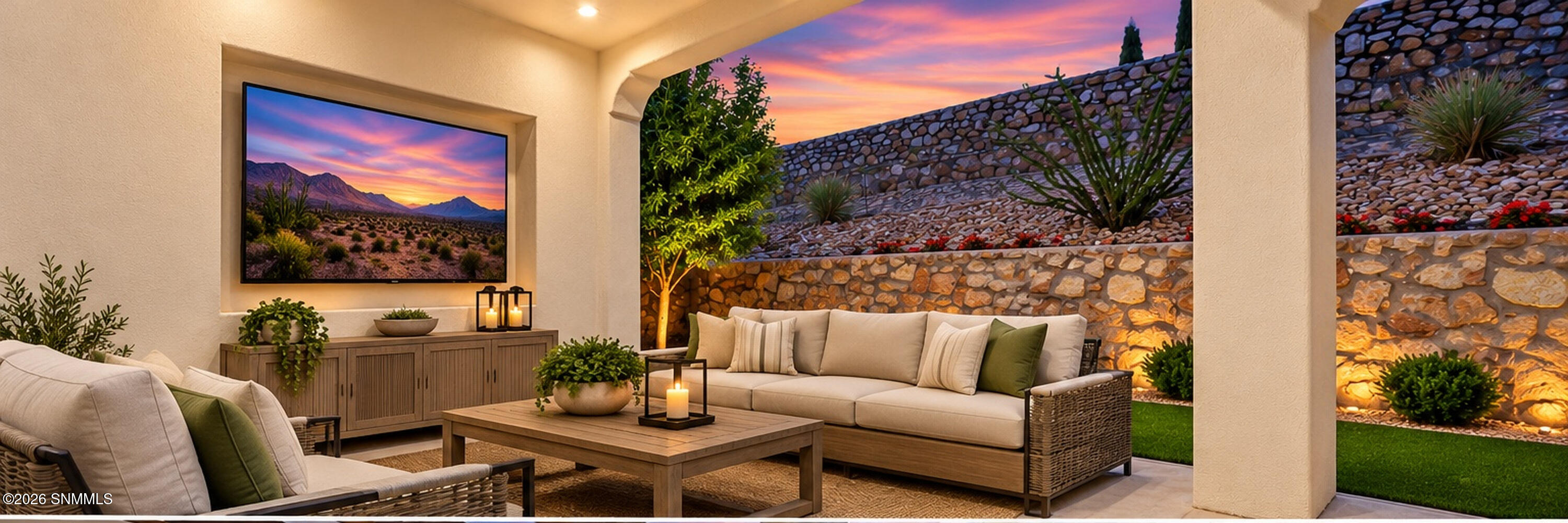 2901 East Springs Road Las Cruces, NM 88011 - Photo 11 of 73 MLS_Zillow_TV_Seating_Area