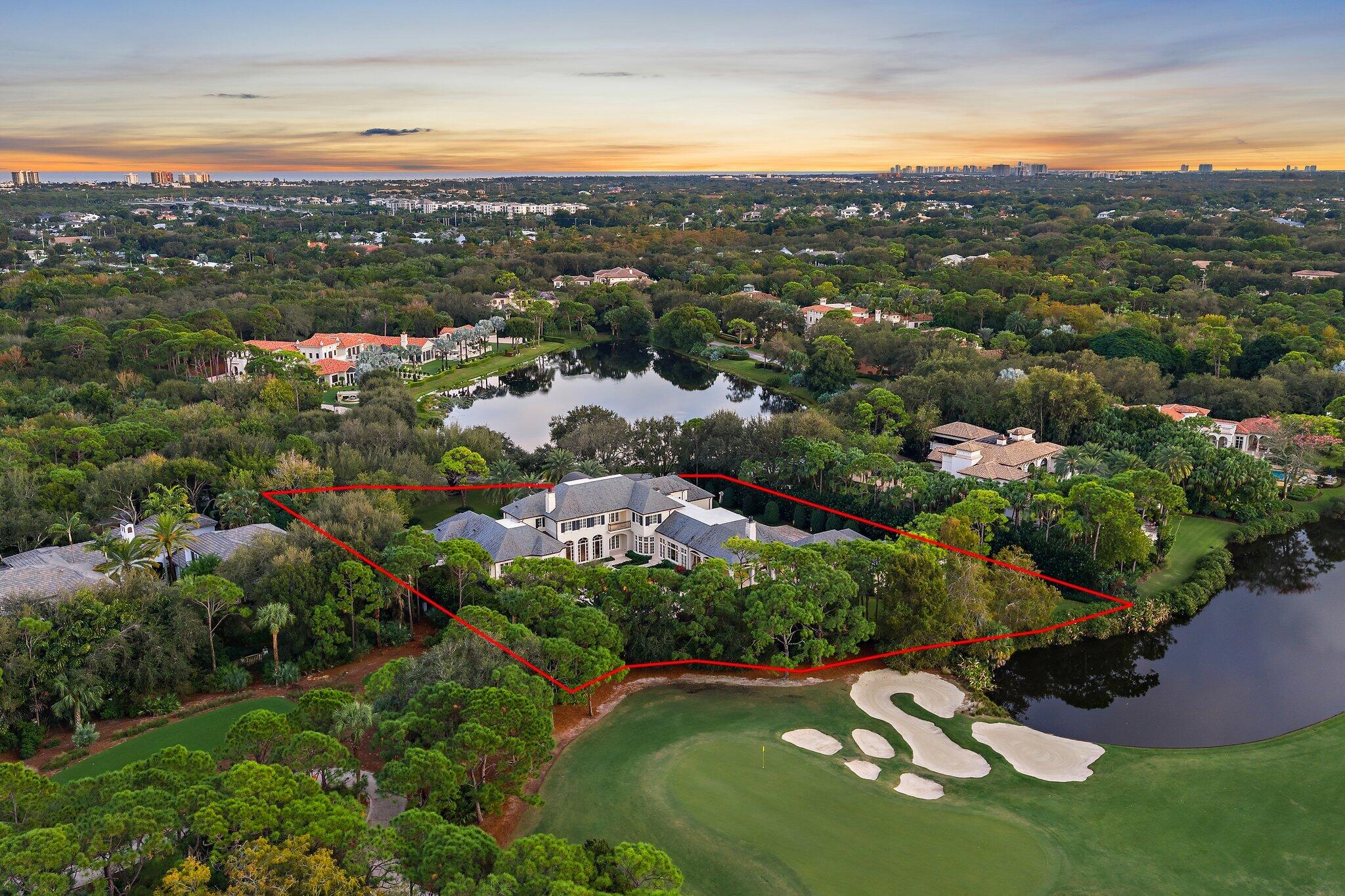 146 Bears Club Drive Jupiter, FL 33477 - Photo 4 of 115 Aerial Facing East