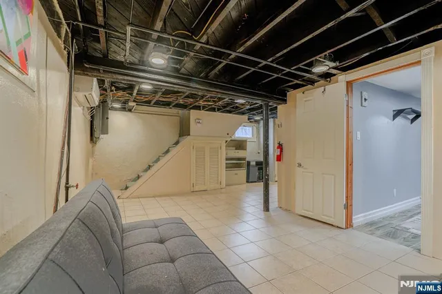 a view of storage and utility room