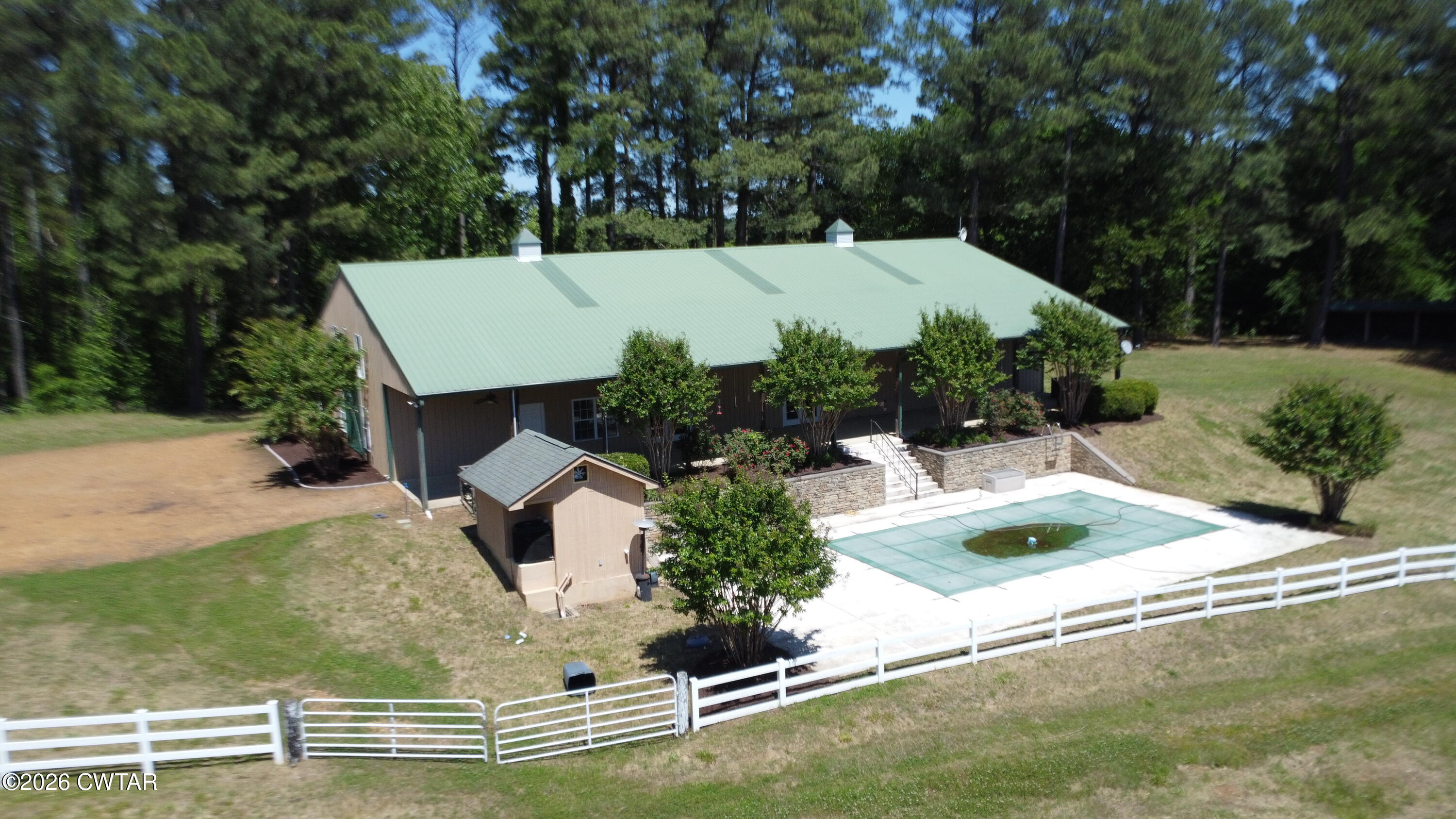 1532 Jackson Hill Road Hornbeak, TN 38232 - Photo 49 of 50 an aerial view of a house