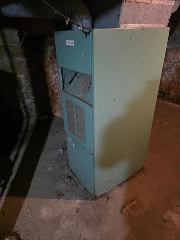 a view of wooden door