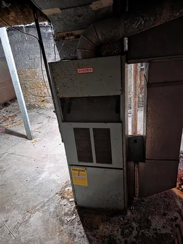 a view of water heater room