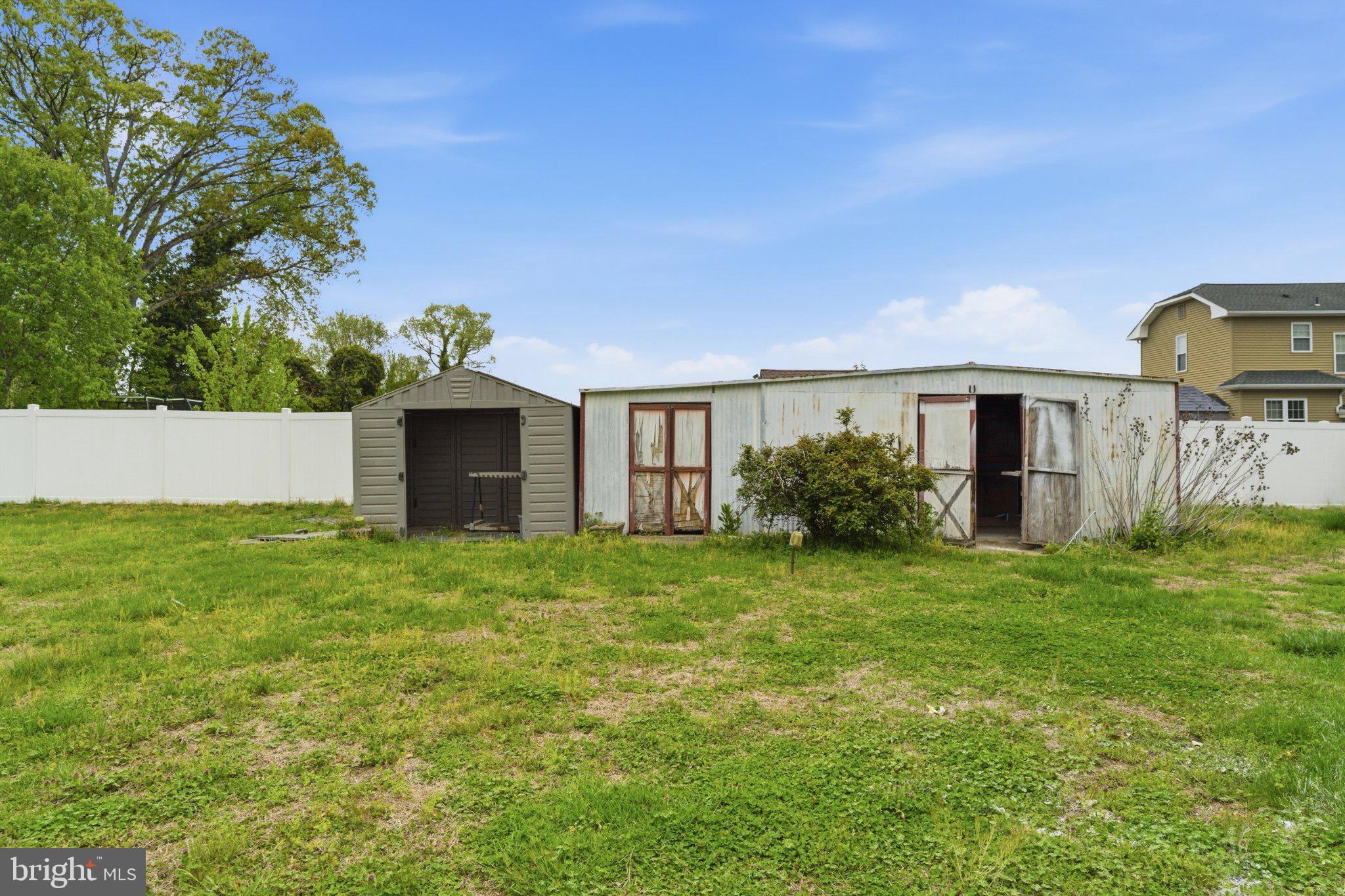 528 Davis Road Barrington, NJ 08007 - Photo 39 of 41 Spacious yard with rustic sheds.