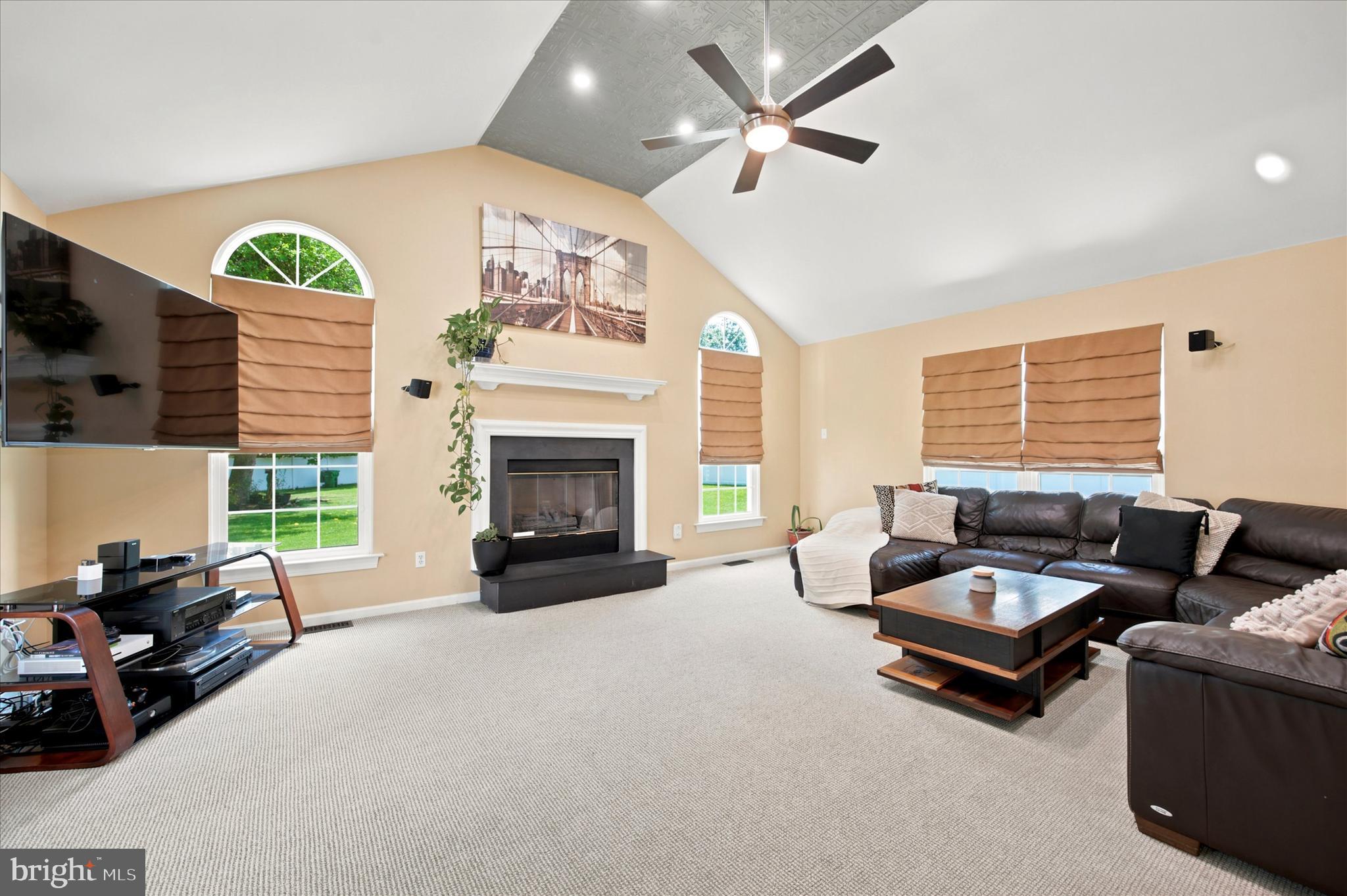 1734 East Butler Pike Ambler, PA 19002 - Photo 11 of 35 Family Room with vaulted ceiling