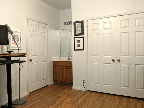 a view of a storage & utility room