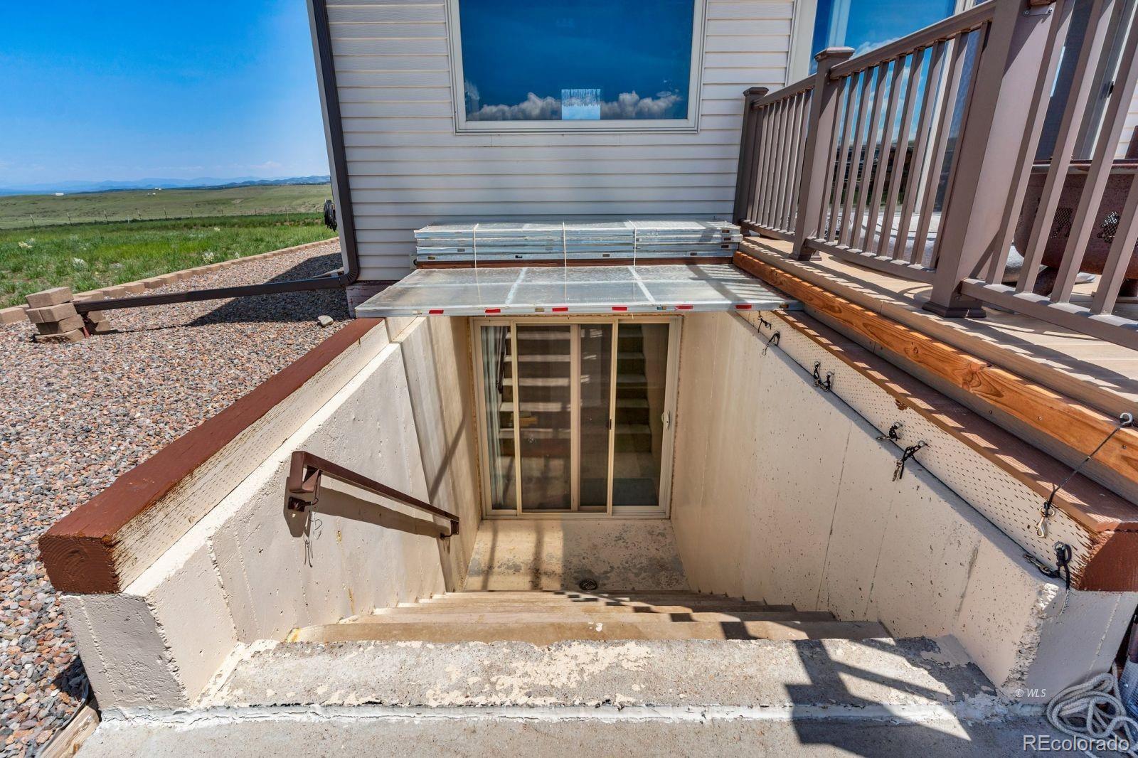 535 Brittany Road Westcliffe, CO 81252 - Photo 17 of 31 a view of a backyard with a sitting area