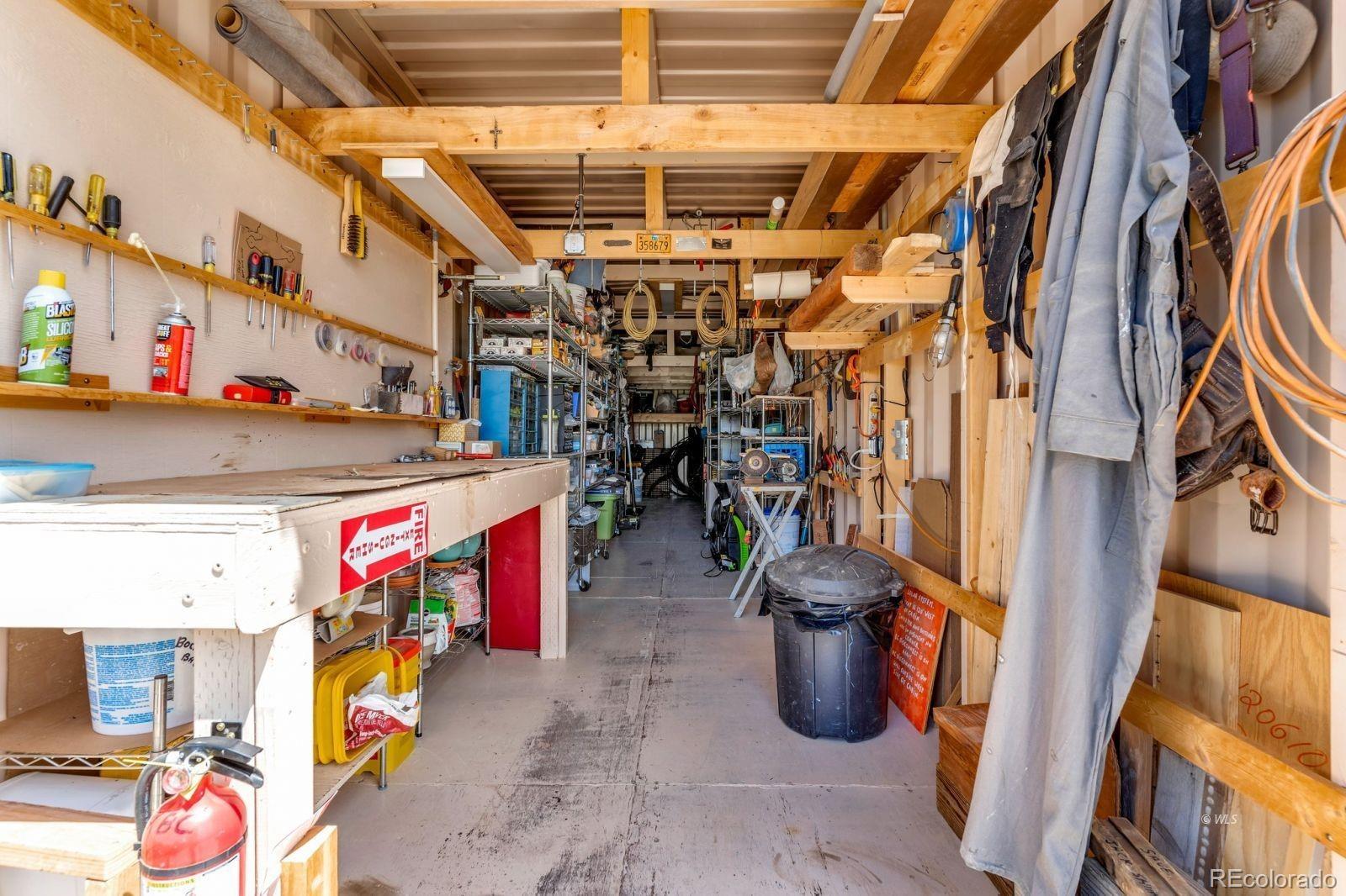 535 Brittany Road Westcliffe, CO 81252 - Photo 27 of 31 a view of storage and utility room