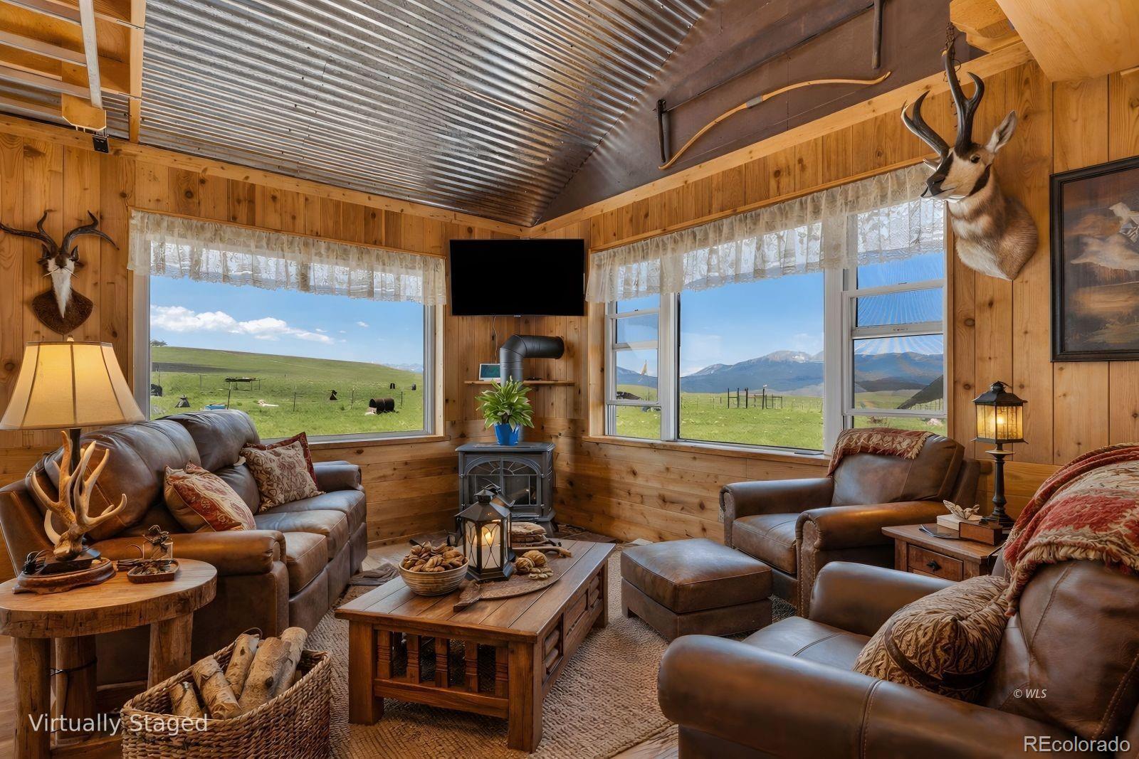 535 Brittany Road Westcliffe, CO 81252 - Photo 9 of 31 a outdoor living space with furniture