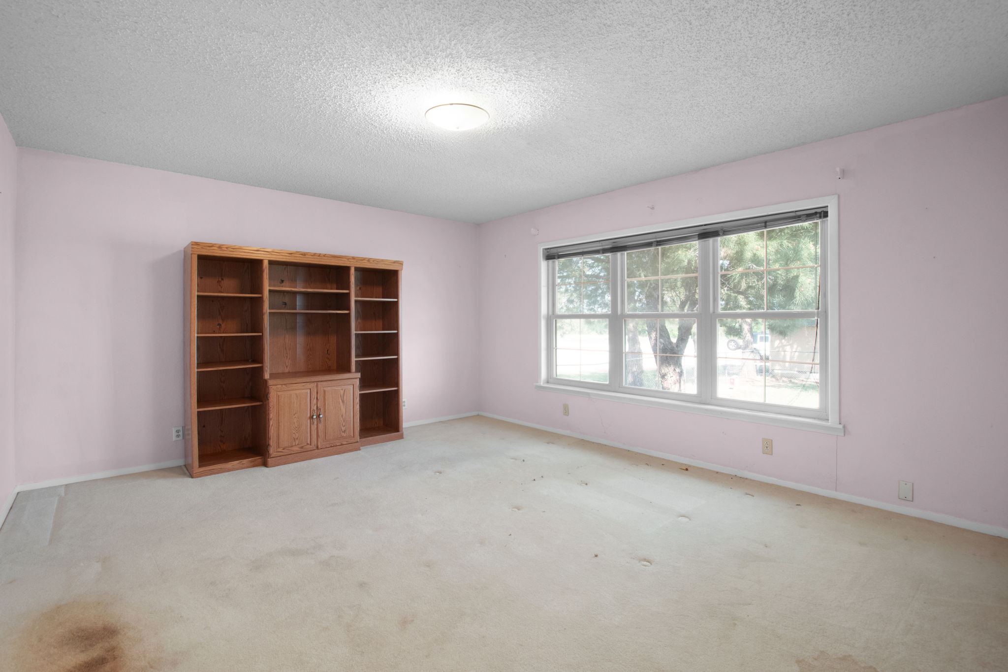 112 Frazier Tow, TX 78672 - Photo 14 of 30 Unfurnished room featuring light colored carpet, baseboards, and a textured ceiling