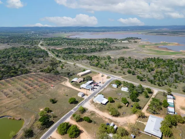 a view of a city with an ocean