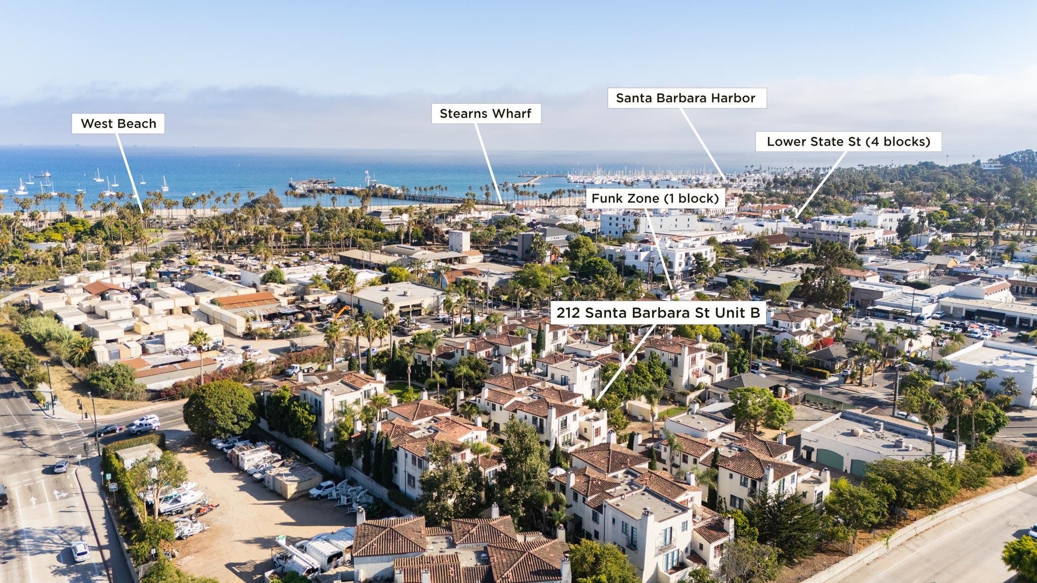 212 Santa Barbara Street, Unit B Santa Barbara, CA 93101 - Photo 1 of 28 a view of a city