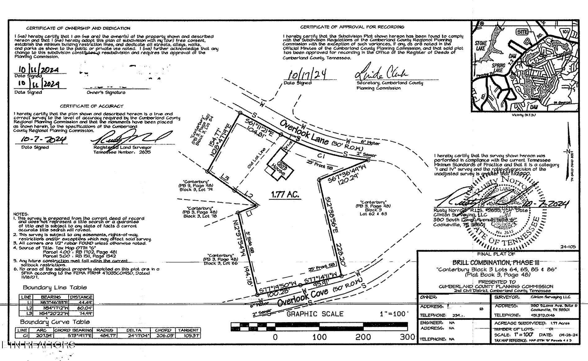 207 Overlook Lane Crossville, TN 38558 - Photo 4 of 53 SURVEY