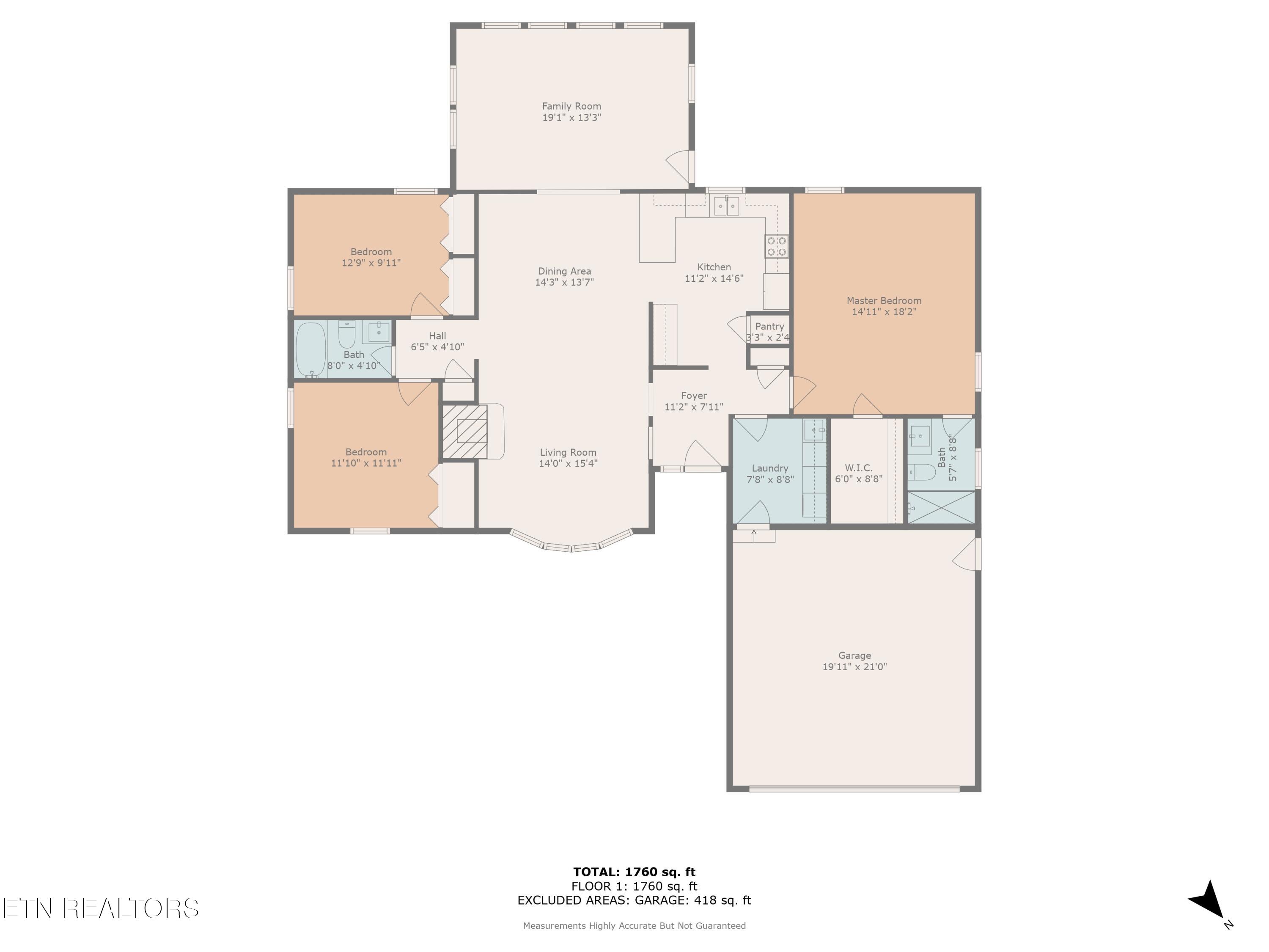 207 Overlook Lane Crossville, TN 38558 - Photo 53 of 53 FLOORPLAN