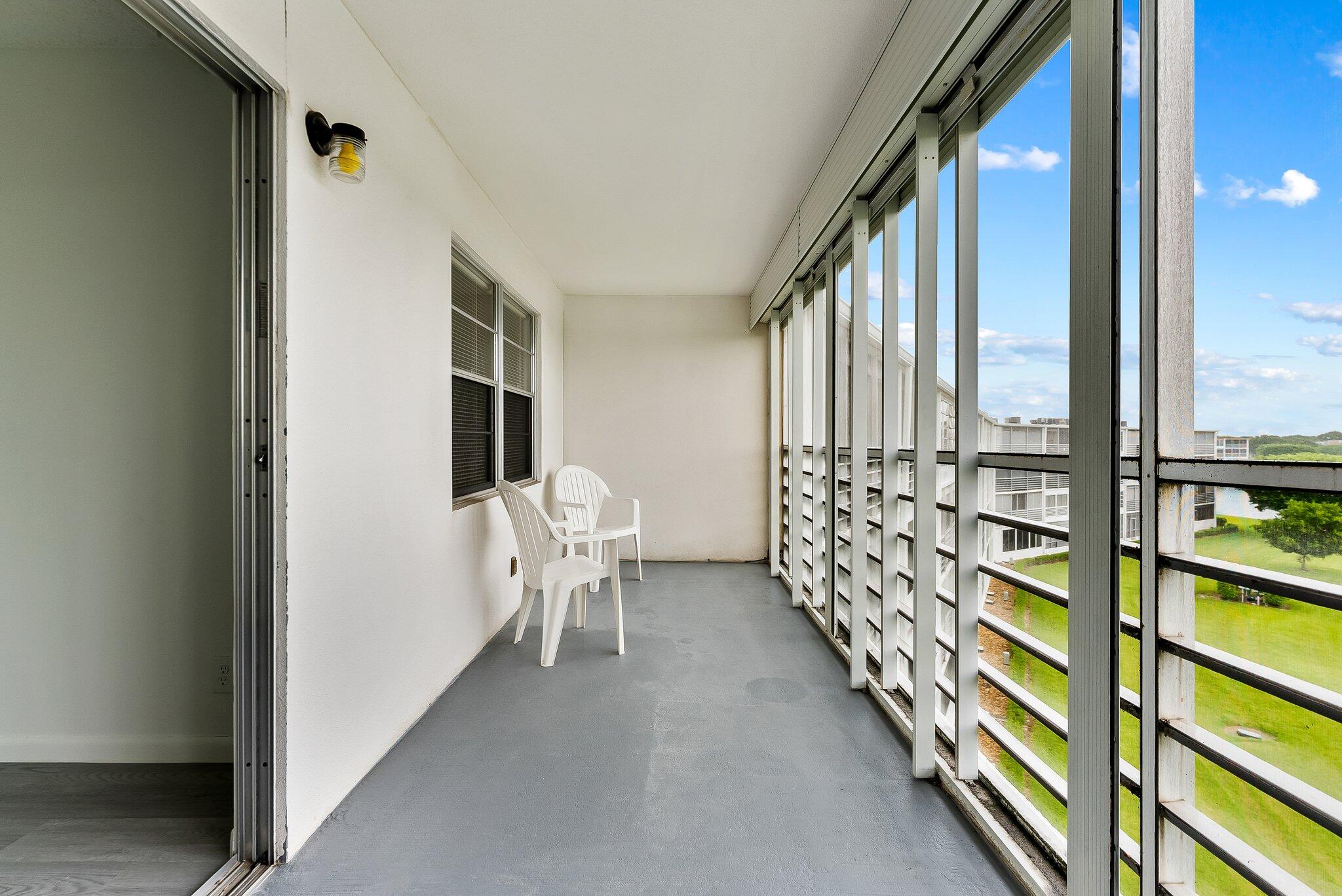 4006 Cornwall A Boca Raton, FL 33434 - Photo 18 of 27 Balcony with water view