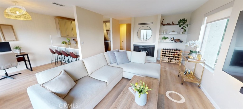 96 Anchorage Road Sausalito, CA 94965 - Photo 3 of 12 a living room with furniture and wooden floor