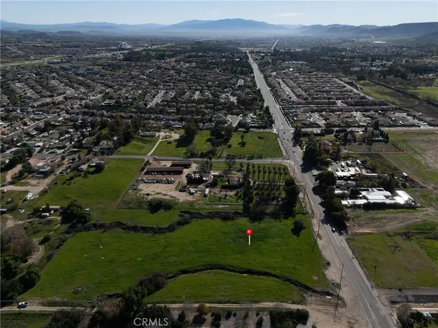 an aerial view of a city with lots of residential buildings