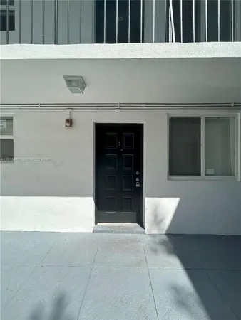 a view of entrance of the house