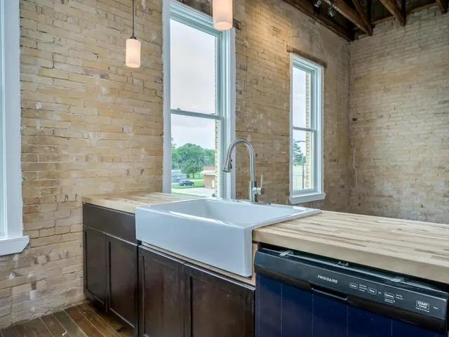 a bathroom with a sink and a bathtub