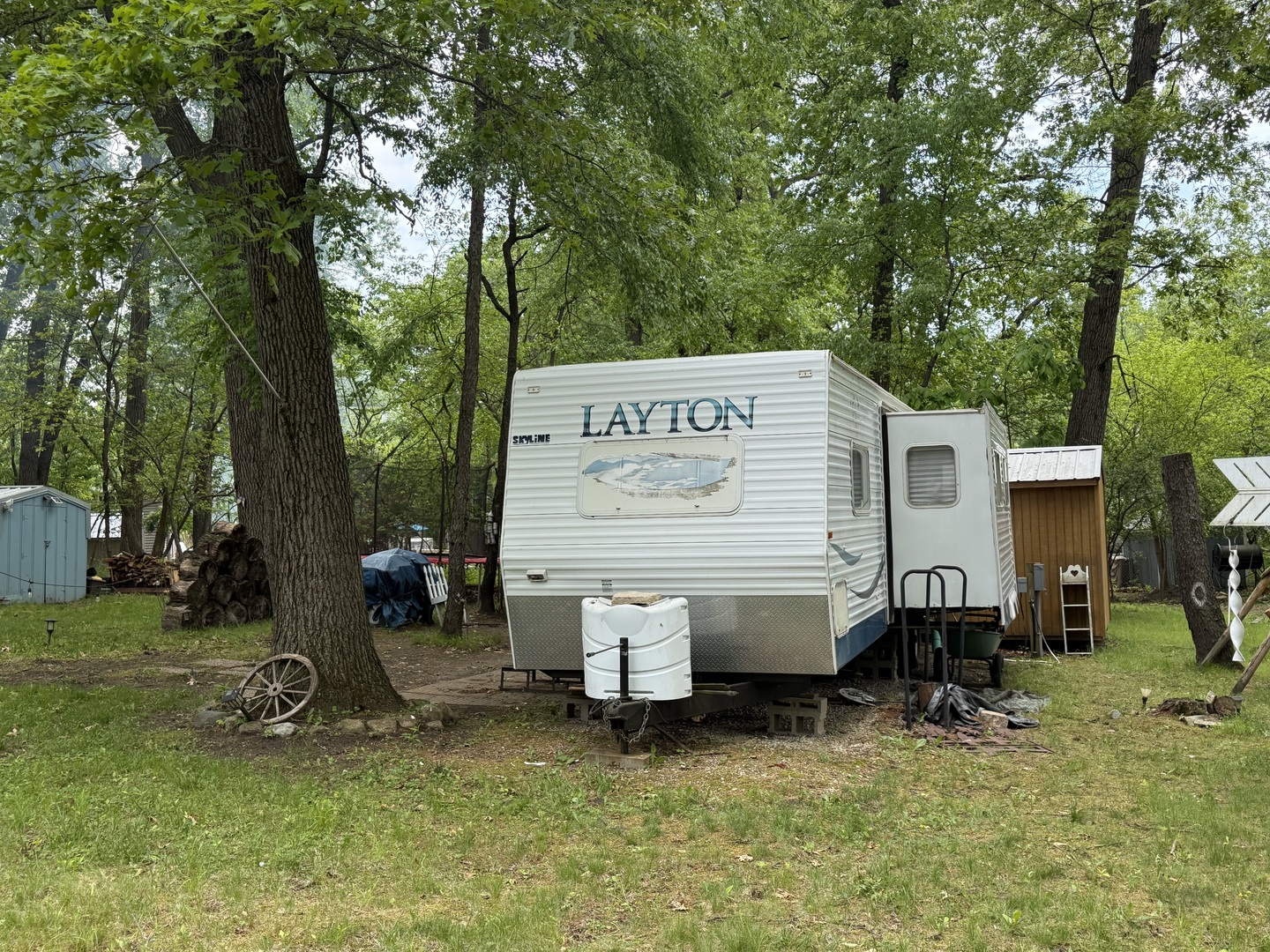 21-191 Woodhaven Lakes Sublette, IL 61367 - Photo 21 of 22 a view of outdoor space with seating area and furniture