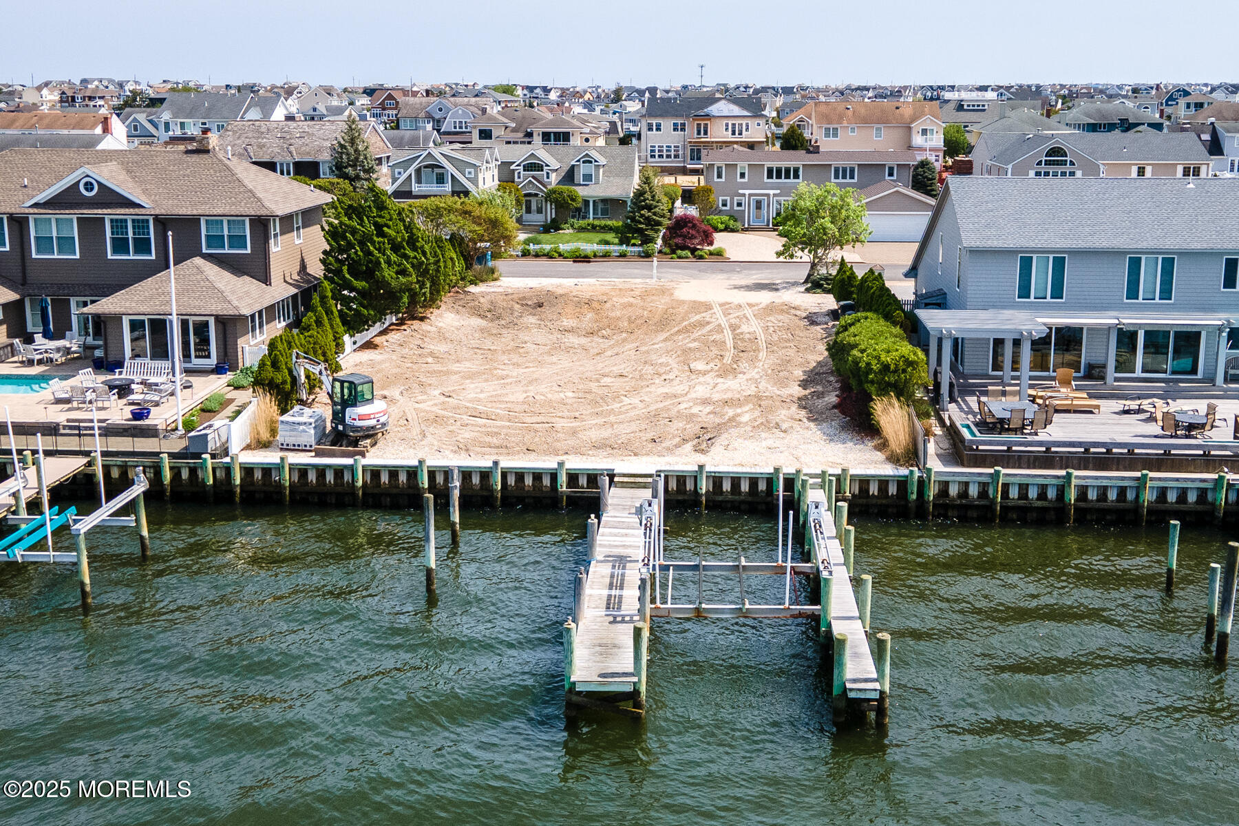 275 Curtis Point Drive Mantoloking, NJ 08738 - Photo 13 of 17 an aerial view of residential houses with outdoor space