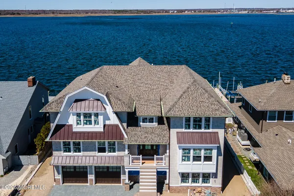 a aerial view of a house