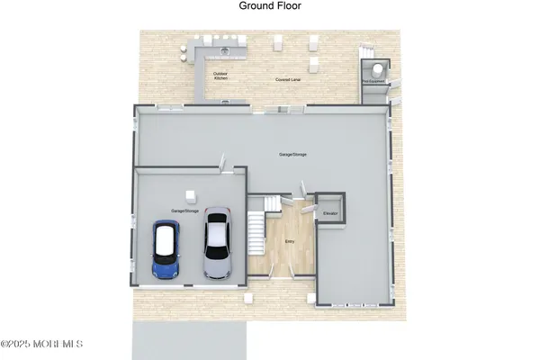 a picture of a very nice looking living room with a large window