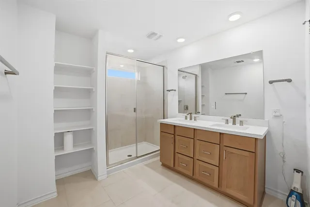 a view of empty room