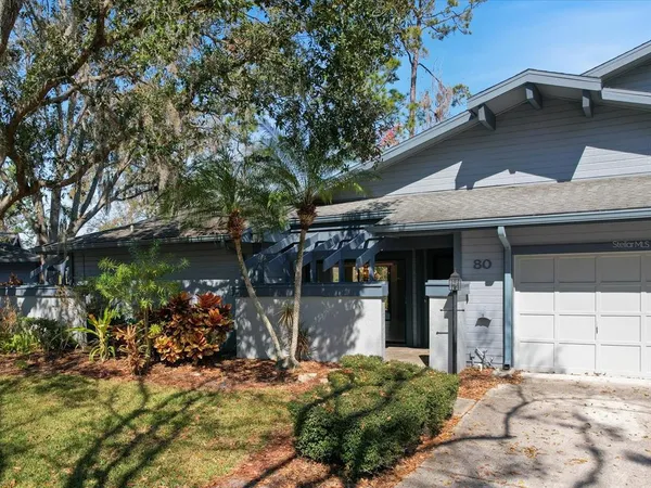 a view of a house with a patio