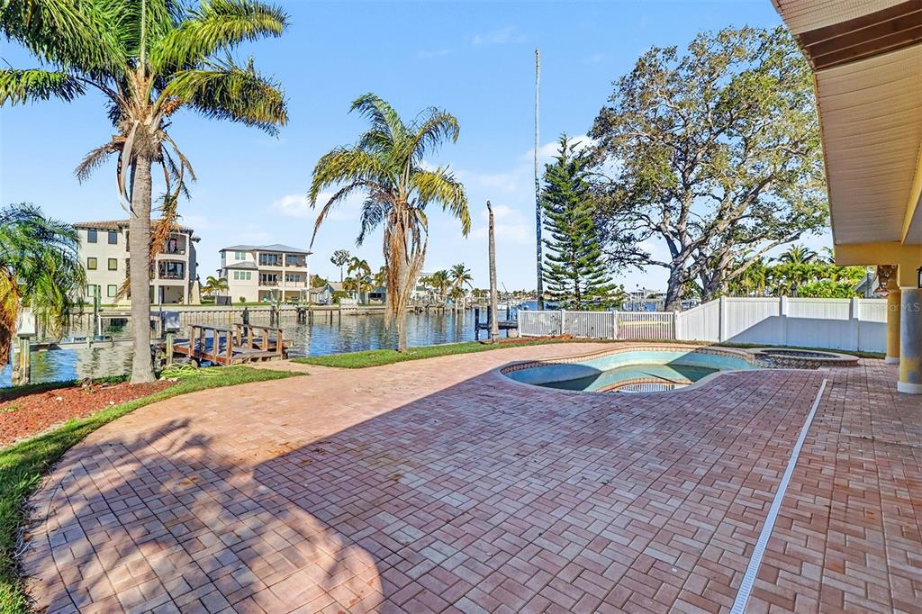 15918 Redington Drive Redington Beach, FL 33708 - Photo 25 of 33 a view of a yard and entertaining space