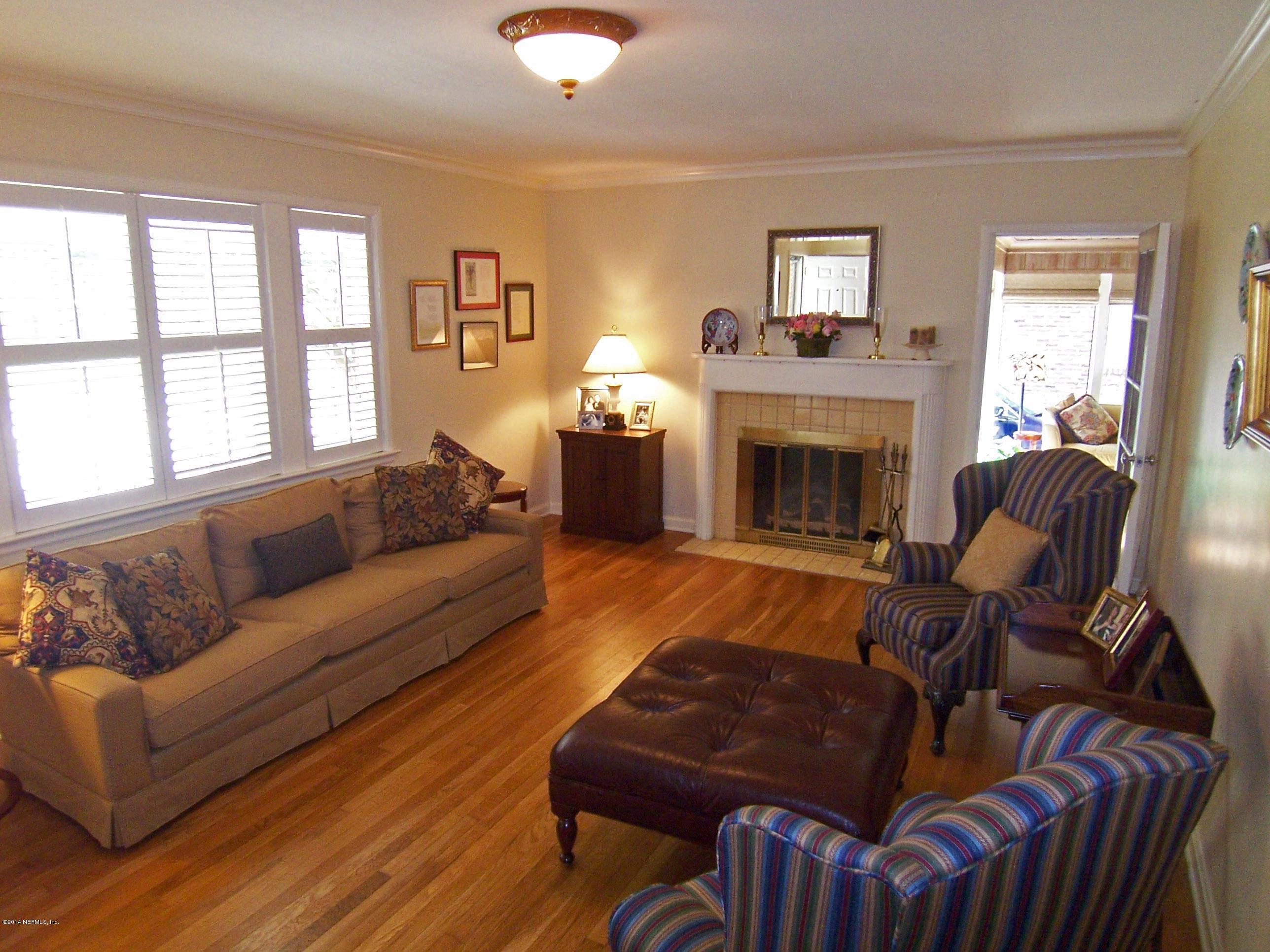 4134 Churchwell Road Jacksonville, FL 32210 - Photo 4 of 29 Living Room with hardwood floors