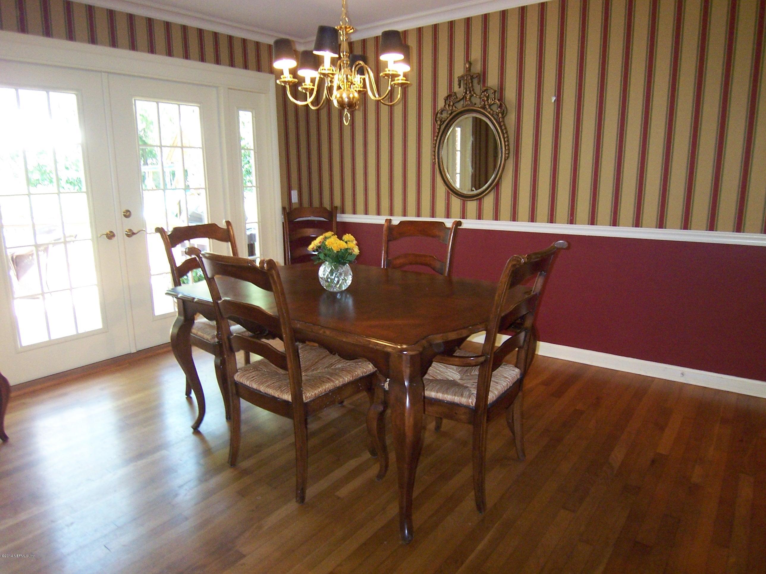 4134 Churchwell Road Jacksonville, FL 32210 - Photo 10 of 29 Formal Dining Room with French Doors