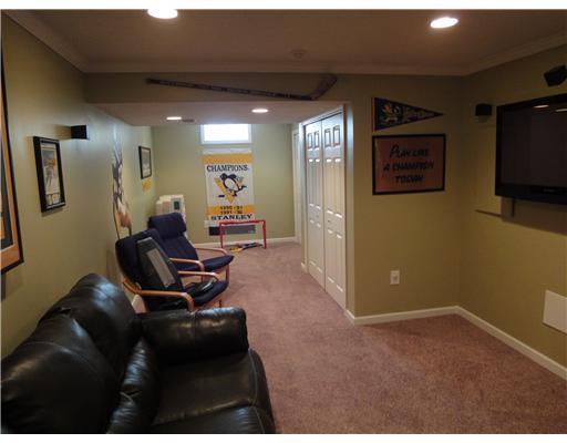 5010 Venice Road Pittsburgh, PA 15209 - Photo 15 of 18 Family Room. Spacious (28 feet in length) finished lower level, game room has wall to wall carpeting and is wired for surround sound.