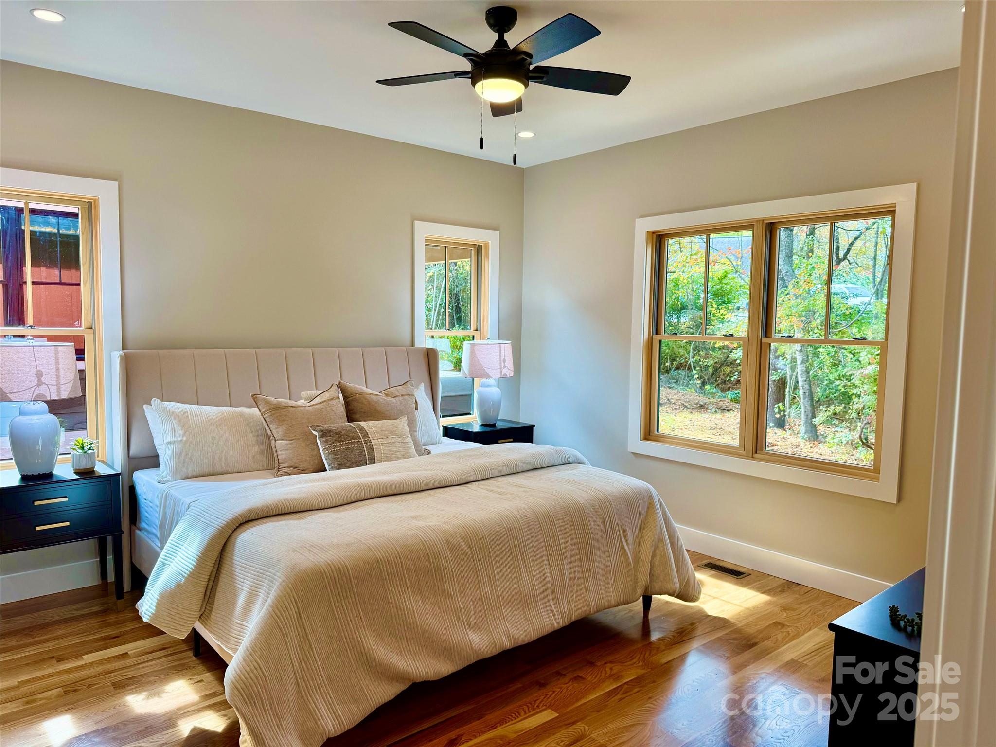 296 Gallimore Road Brevard, NC 28712 - Photo 16 of 36 a bedroom with bed and a window
