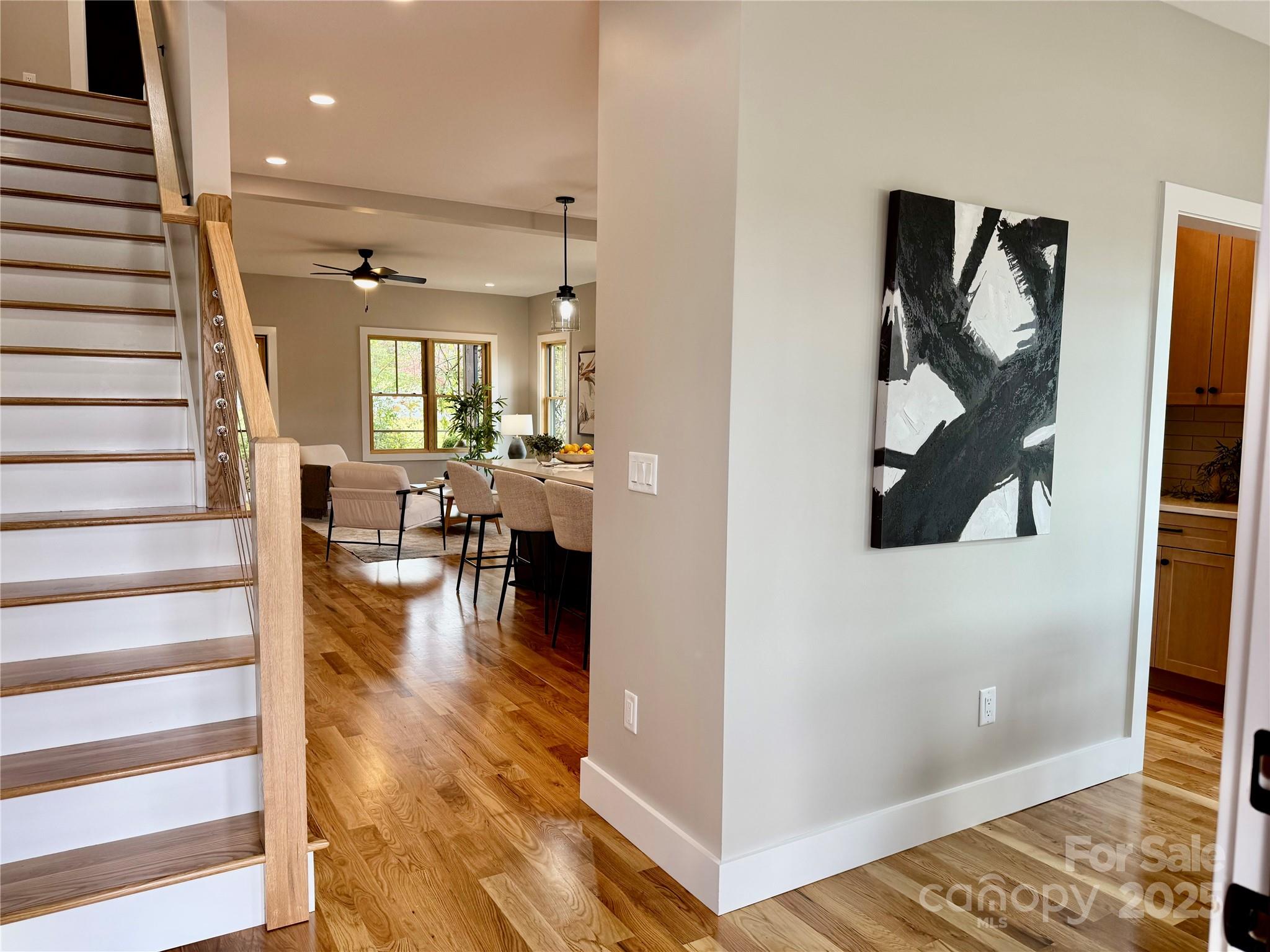 296 Gallimore Road Brevard, NC 28712 - Photo 2 of 36 a view of an entryway and livingroom with furniture