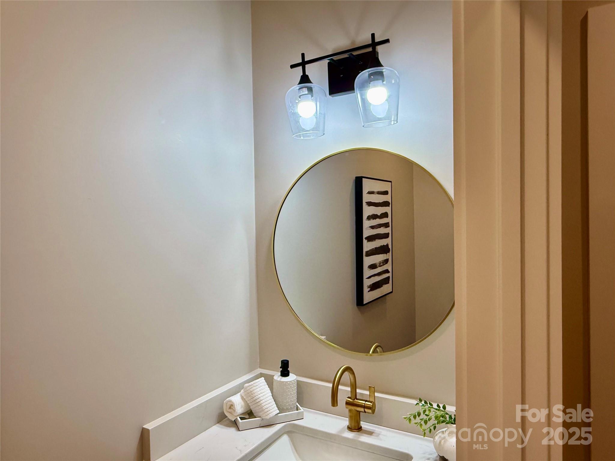 296 Gallimore Road Brevard, NC 28712 - Photo 9 of 36 a bathroom with a sink and a mirror