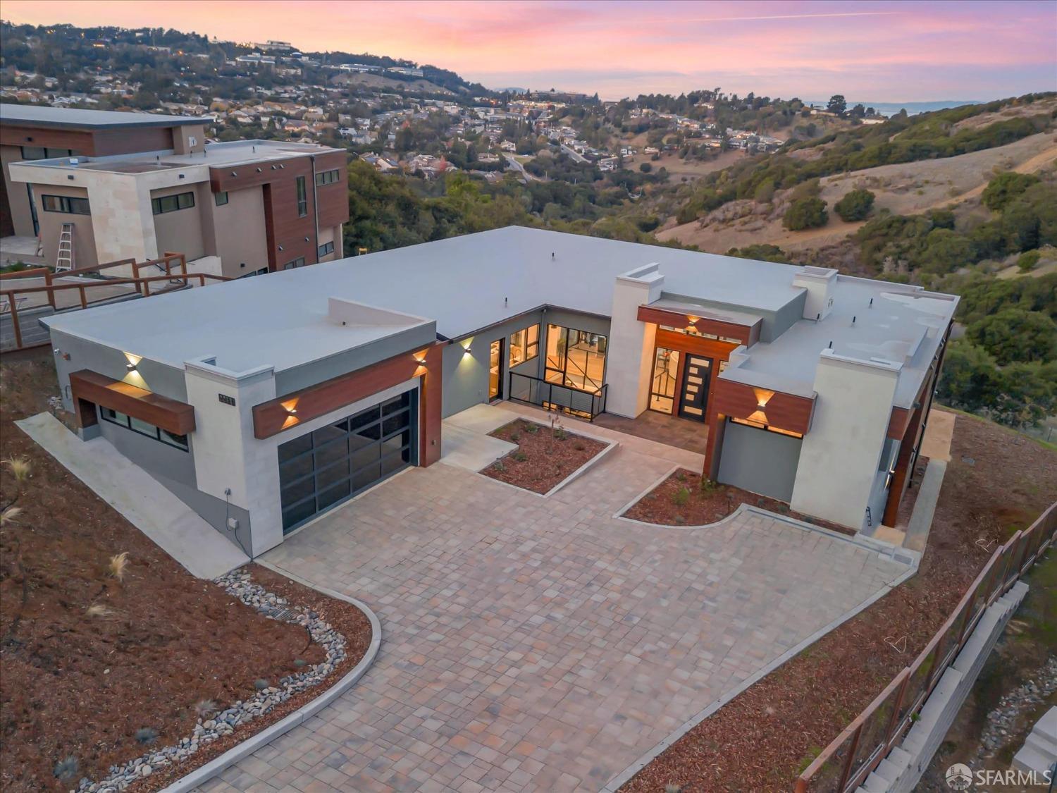 2011 Bishop Road Belmont, CA 94002 - Photo 29 of 35 an aerial view of a house with a yard