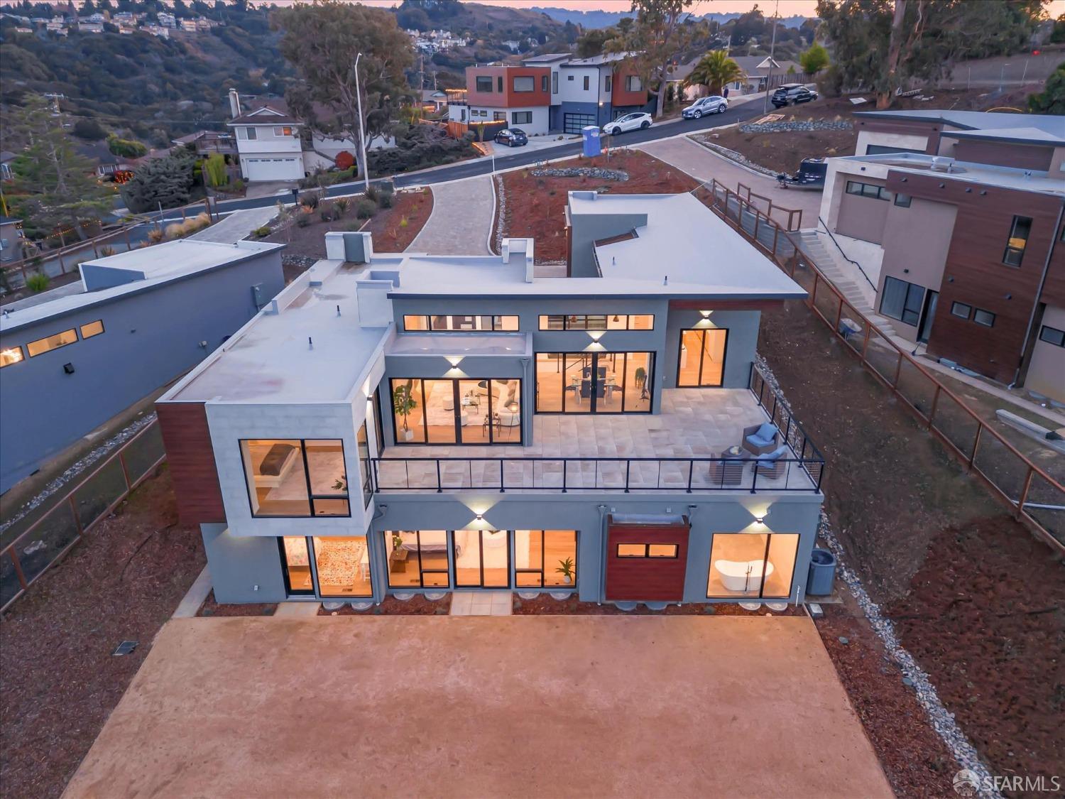 2011 Bishop Road Belmont, CA 94002 - Photo 33 of 35 an aerial view of a house