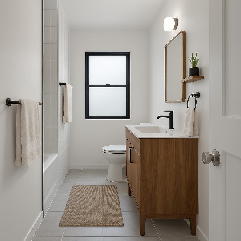 4267 East Sunny Dunes Road Palm Springs, CA 92264 - Photo 17 of 29 AI Genereated Bathroom AI