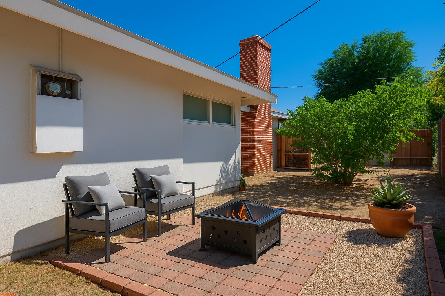 4267 East Sunny Dunes Road Palm Springs, CA 92264 - Photo 26 of 29 AI Backyard