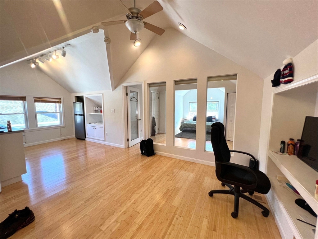 41 Woodward Avenue, Unit 2 Quincy, MA 02169 - Photo 27 of 27 a view of a livingroom with workspace and a window